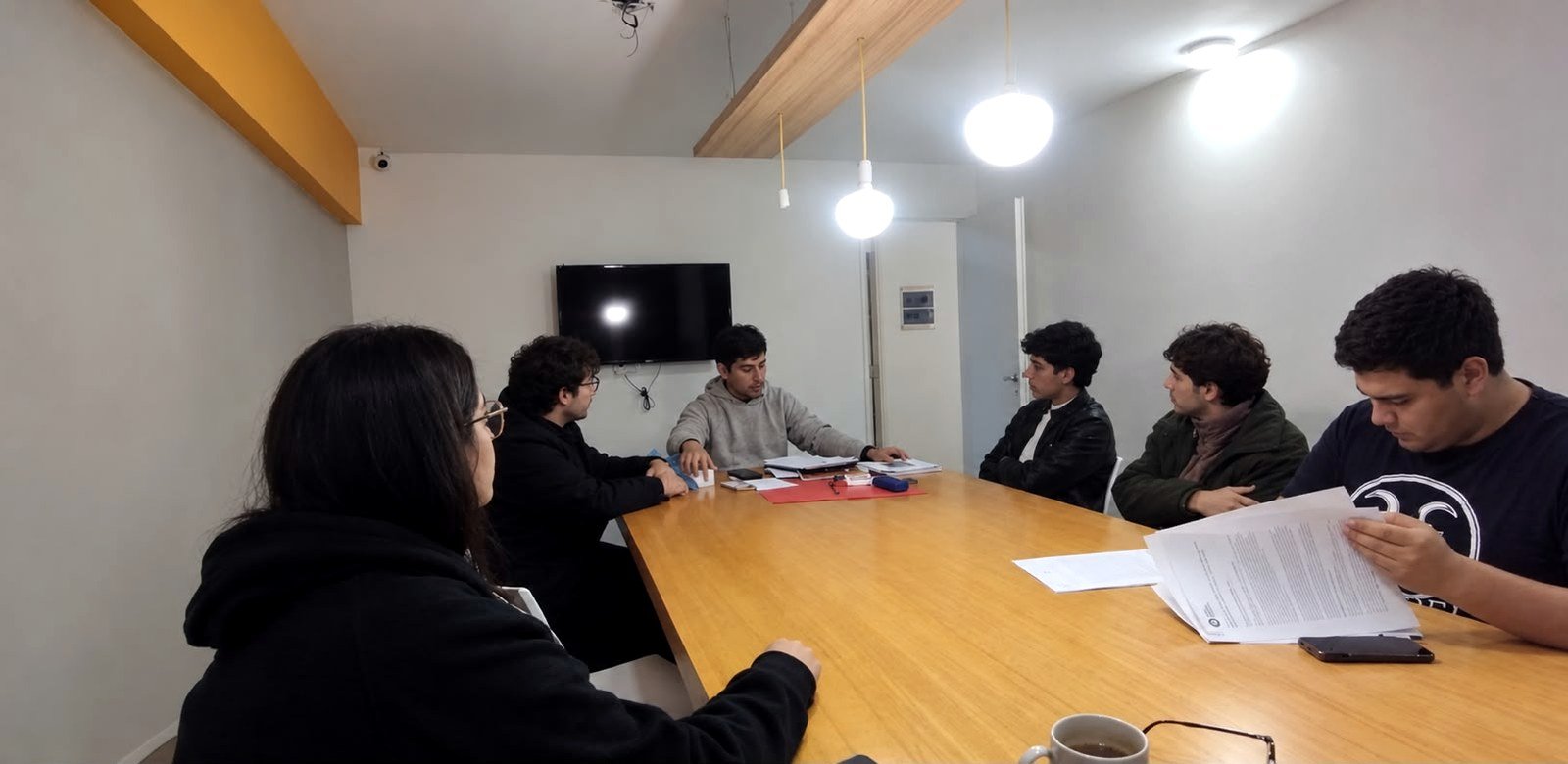 Equipo de SICOR en reunión de coordinación