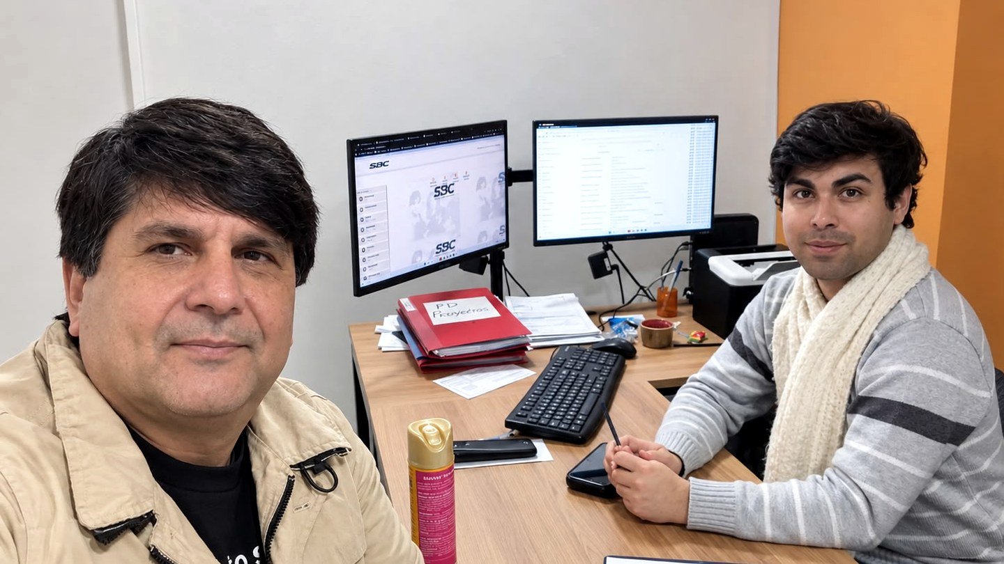 Reunión de trabajo de SICOR con un cliente